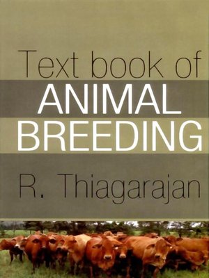 cover image of Text Book of Animal Breeding